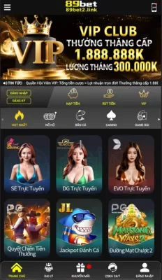 TẢI APP Ứng dụng 89BET2